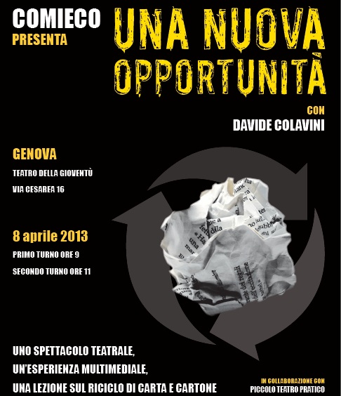 Arriva a Genova il tour  “Una nuova opportunità”