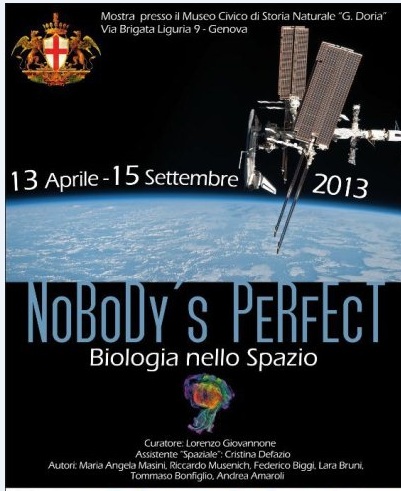 Nobodys’ perfect – Biologia nello spazio presenta “Parlando con...”