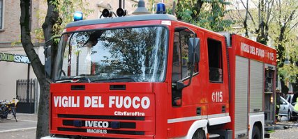 Incendio a Santo Stefano d'Aveto