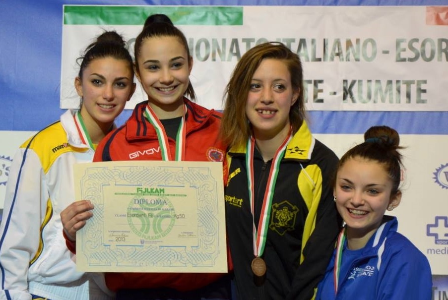 Un grande bronzo agli Italiani per il Karate Club Savona