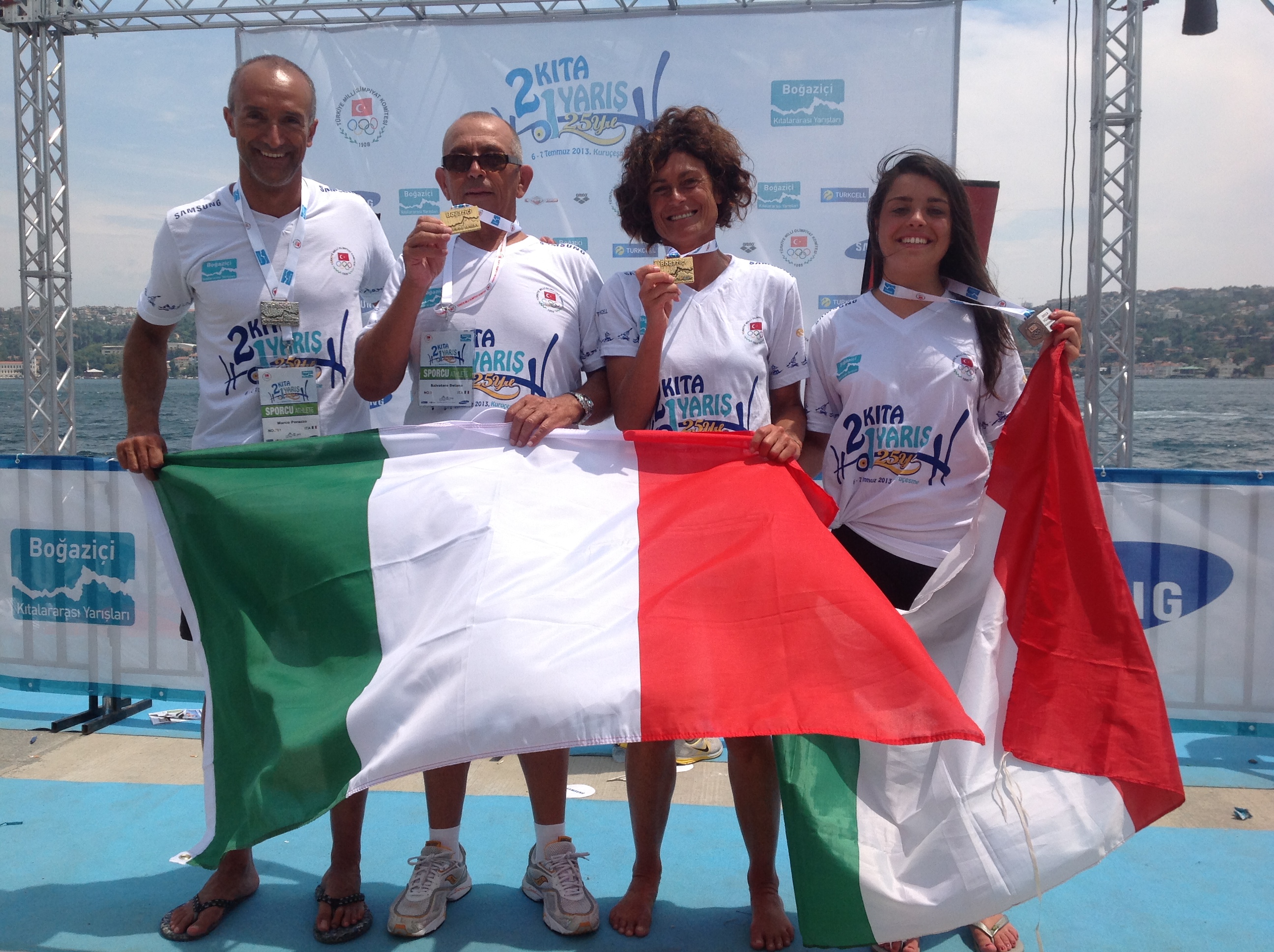 I Masters del Rapallo protagonisti nelle acque del Bosforo