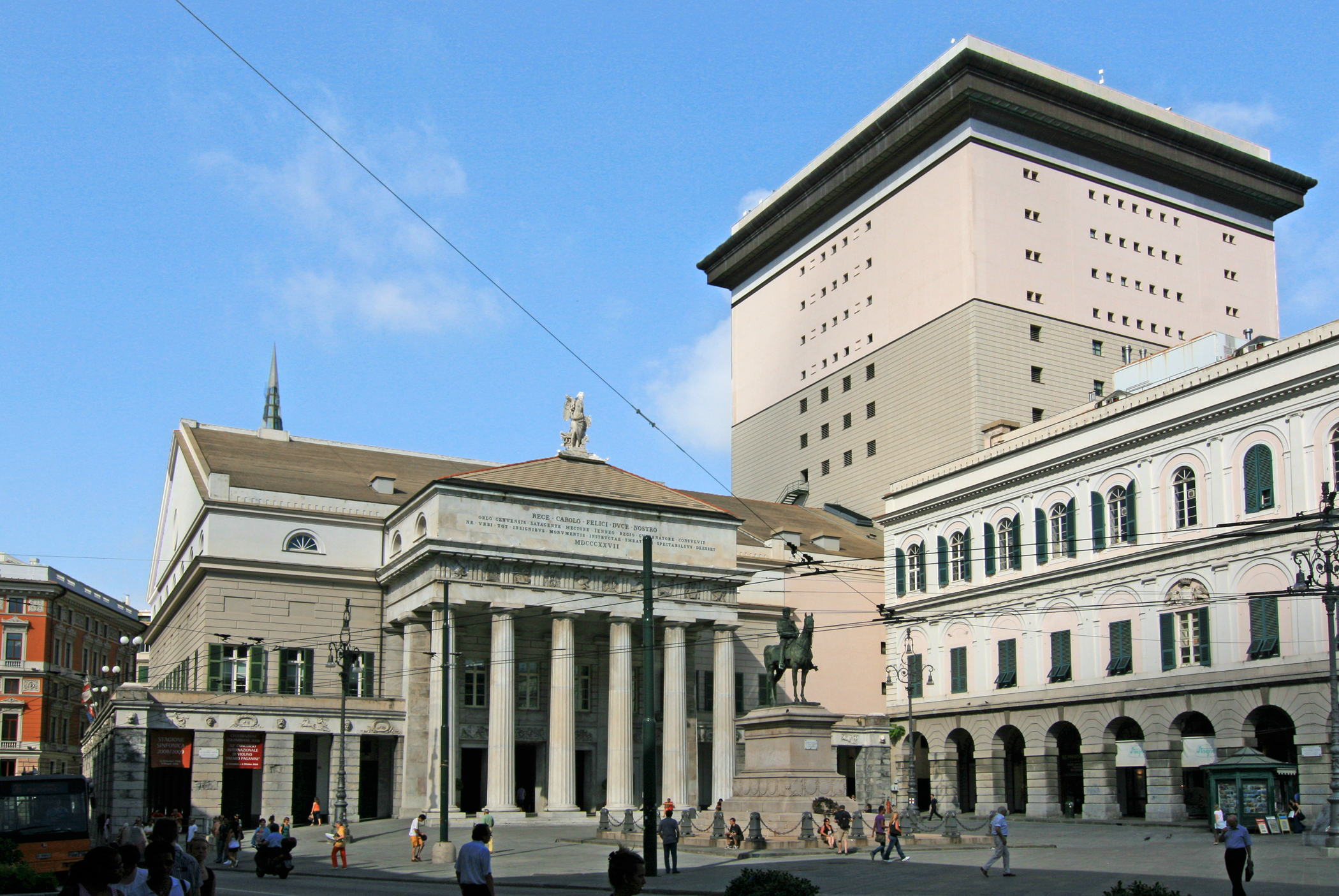 Chiusura estiva della biglietteria del Teatro Carlo Felice