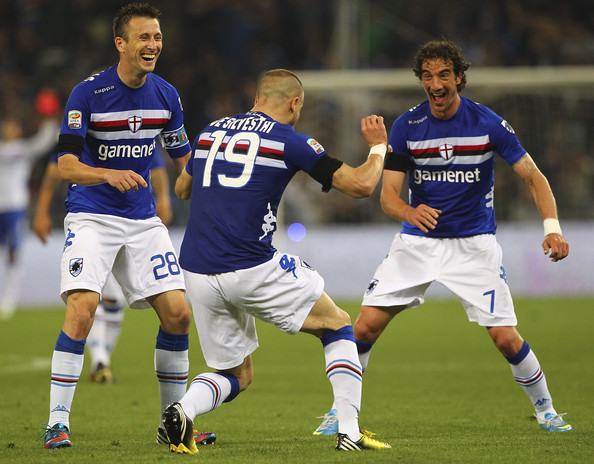 Samp, De silvestri fa festa su twitter e Eder scrive: 