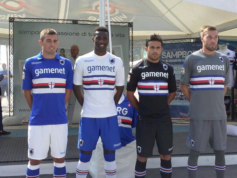 Samp, ecco le nuove maglie: colletto ispirato a quella di Vialli