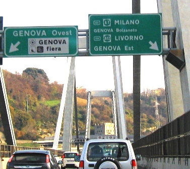 Traffico scorrevole sulle autostrade liguri