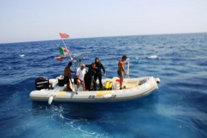 Bogliasco, ordigno in mare: nell'area navigazione bloccata