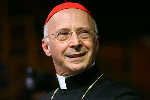 Il cardinale Bagnasco: 