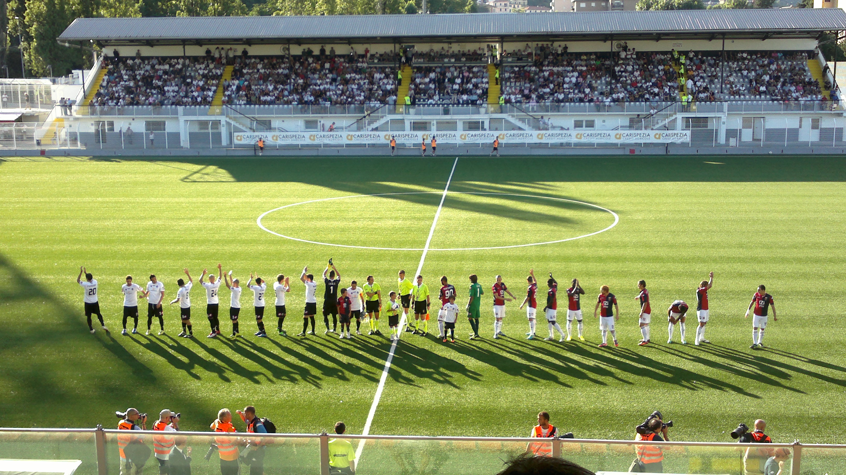 Spezia-Genoa, le formazioni. Preziosi in tribuna