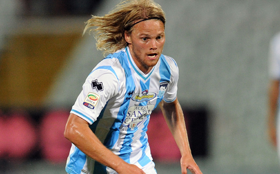 Samp, ufficiali Petagna e Bjarnason