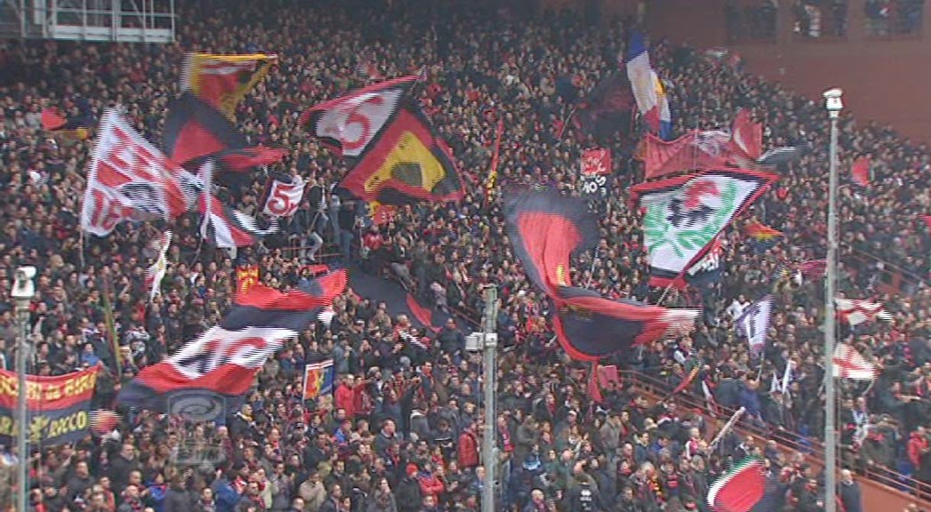 Genoa, prima l'allenamento poi la festa