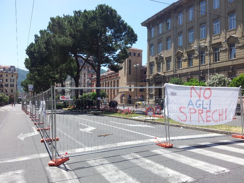 Piazza Verdi, Comune Spezia ricorre al Tar contro sospensione lavori