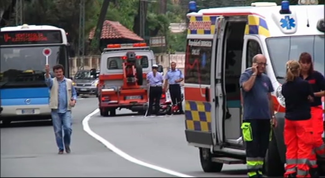 Incidente mortale ad Ospedaletti, vittima un 24enne 