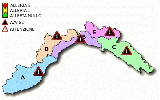 Meteo, domenica a rischio forti piogge: avviso di attenzione