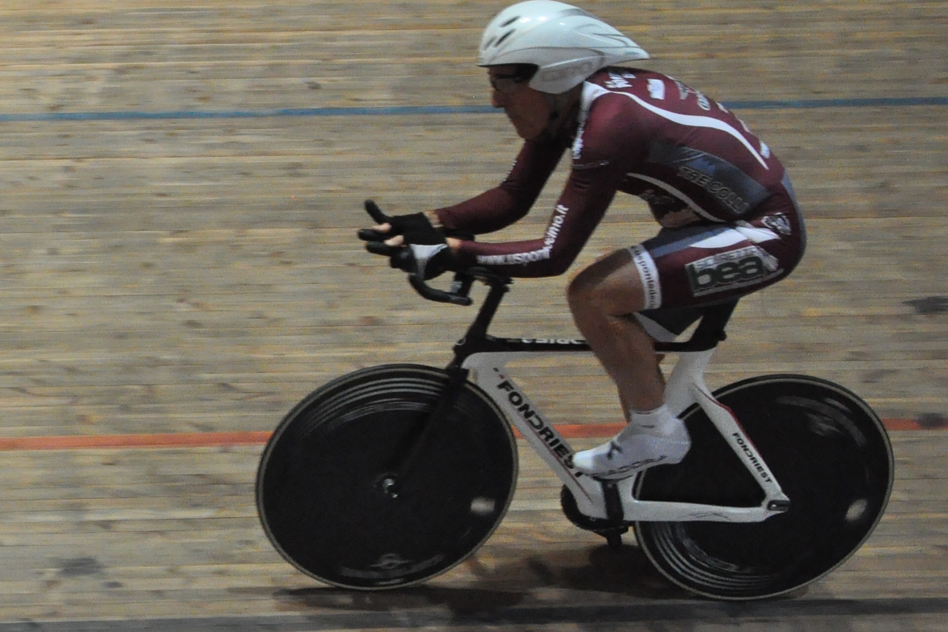 Il genovese Persi all'assalto di un altro record su pista