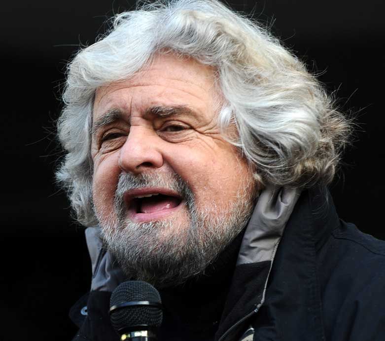 Beppe Grillo al Senato: 