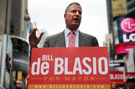 Il nuovo sindaco di New York è il democratico De Blasio 