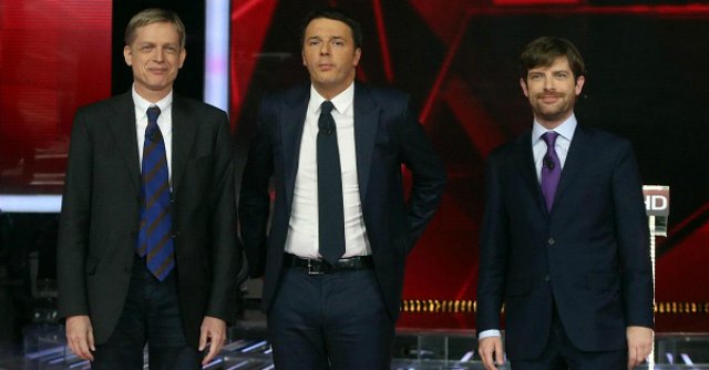 La sfida in tv politically correct  di Renzi, Cuperlo e Civati: dalle legge elettorale alla Cancellieri