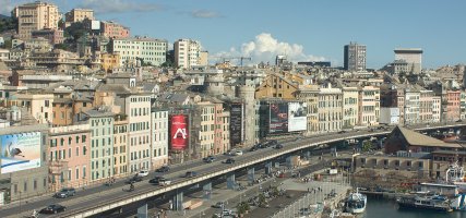 Vento forte in Liguria: stop alle moto in sopraelevata a Genova anche domani