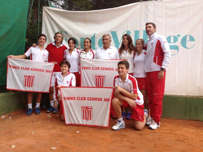 Tennis Club Genova, vigilia della finale scudetto con Rovereto