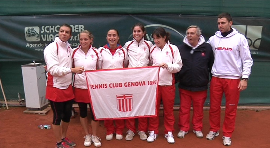 Finale Scudetto: Tennis Club Genova sfortunato a Rovereto 