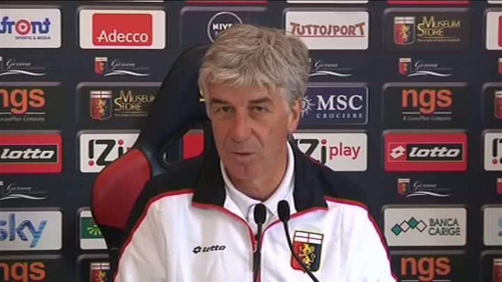 Gasperini deluso: 