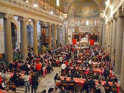 Oltre 5000 persone attese per il pranzo della Comunità di Sant'Egidio