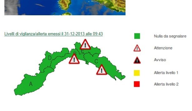 Maltempo in arrivo, 