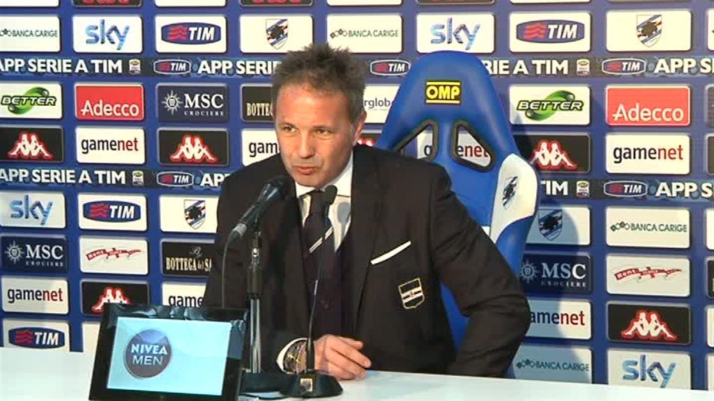 Mihajlovic con grinta: 