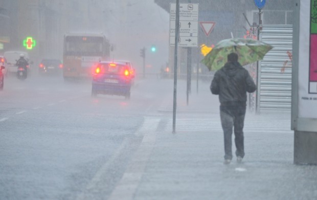 Piogge intense: confermata l'allerta meteo 1 fino alle 18 di domani