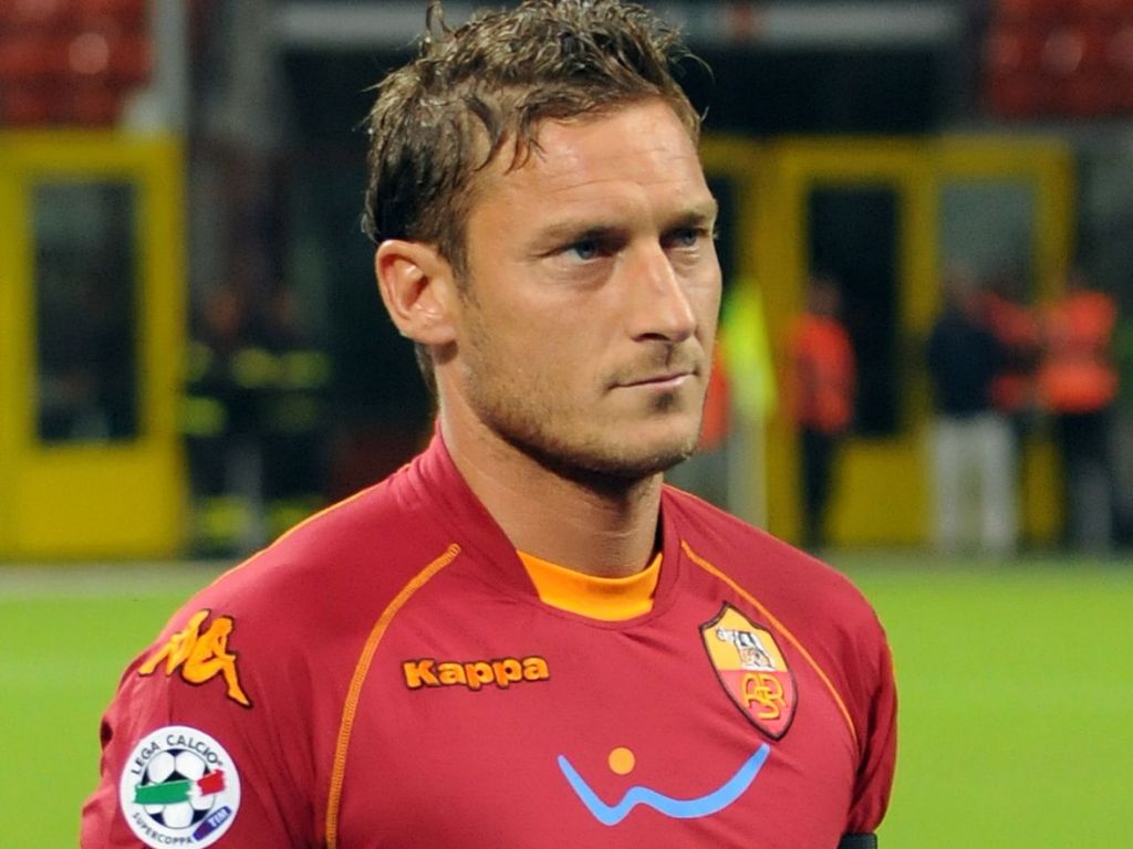 Problema muscolare, Totti salta la Sampdoria