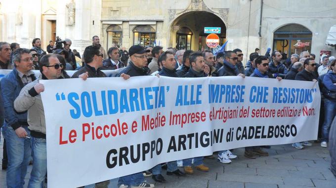 Martedì piccoli imprenditori in piazza a Roma contro la crisi