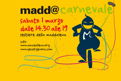 Domani a Genova il madd@carnevale in bicicletta