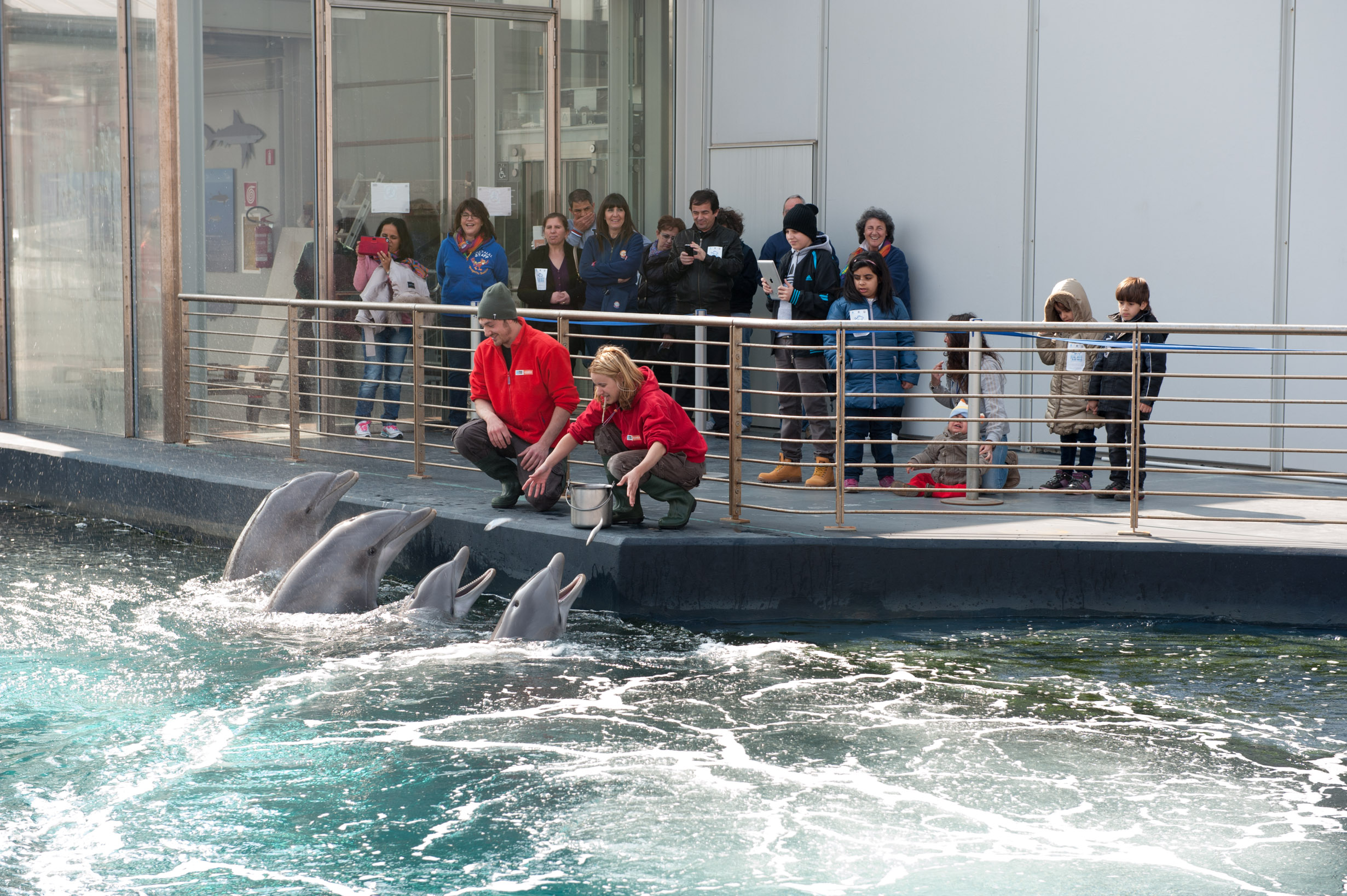 I bimbi del Gaslini ospiti all’acquario di Genova per l’iniziativa “Oggi vado all’acquario”