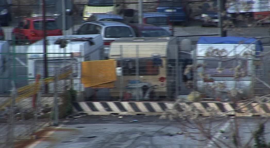 E' iniziato lo sgombero del campo nomadi a Cornigliano