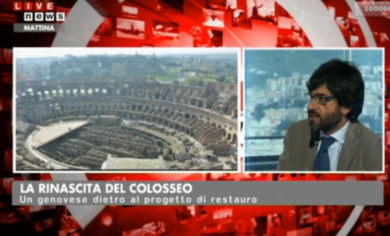 Un genovese dietro al progetto di rinascita del Colosseo