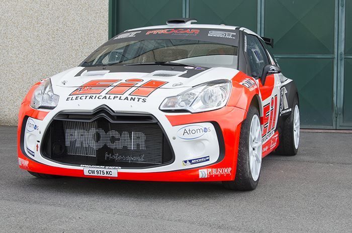 #rallyesanremo: Michelini porta la nuova Citroen DS3 R5