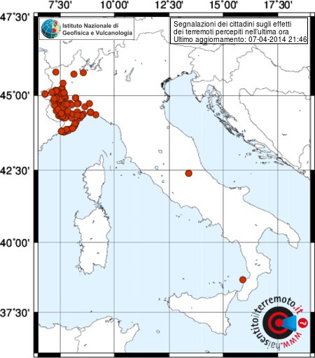 Terremoto nelle alpi francesi: la scossa 4,9 avvertita anche in Liguria