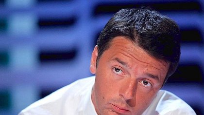 Il premier Renzi: 