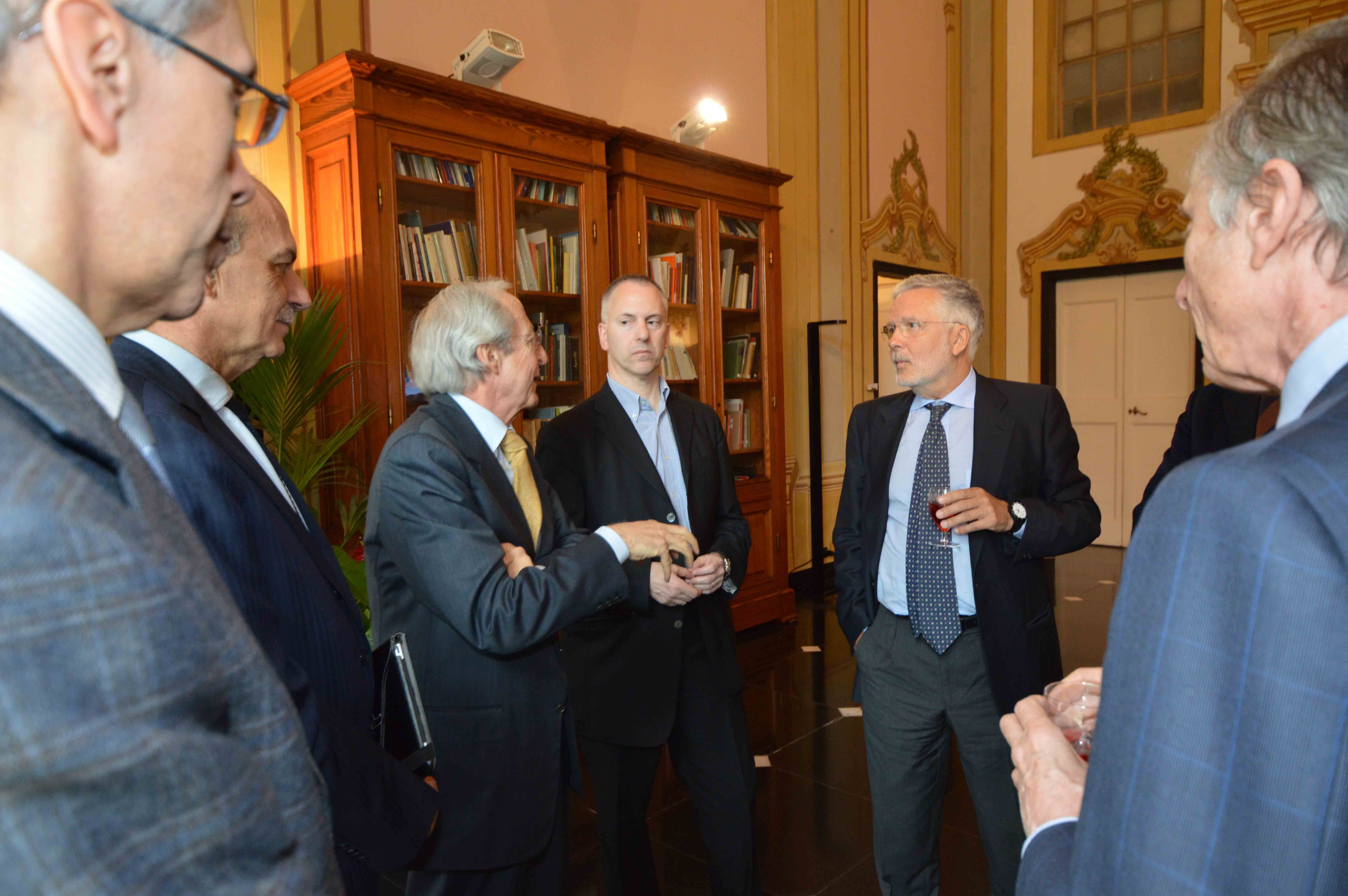 La Compagnia di San Paolo in visita oggi alla Fondazione Ansaldo di Genova