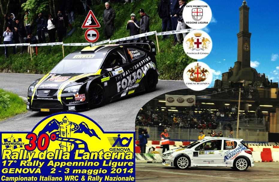 Rally della Lanterna, ci siamo: questa sera la prova spettacolo al Palasport