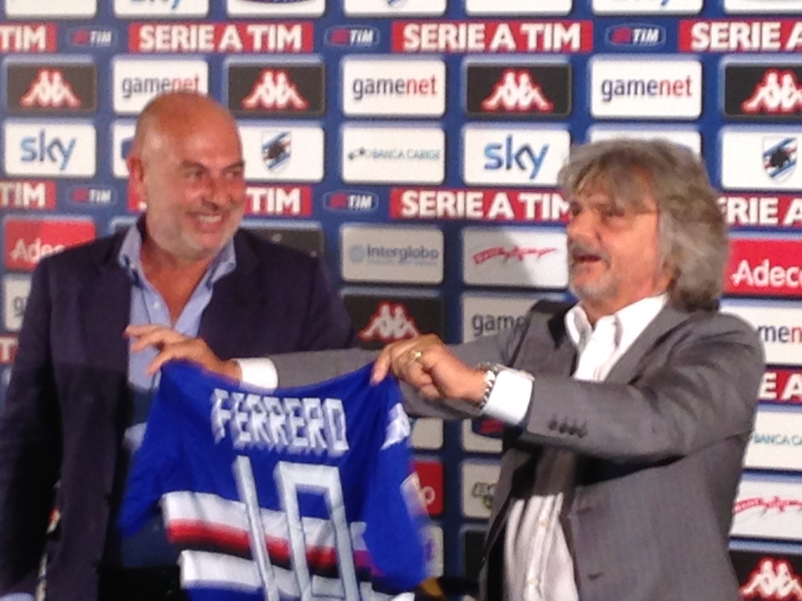 La Sampdoria dai Garrone a Ferrero: 