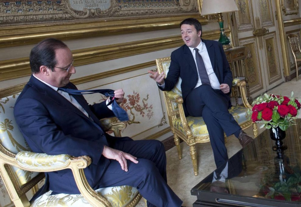 Vertice Renzi-Hollande a Parigi, il premier francese: 