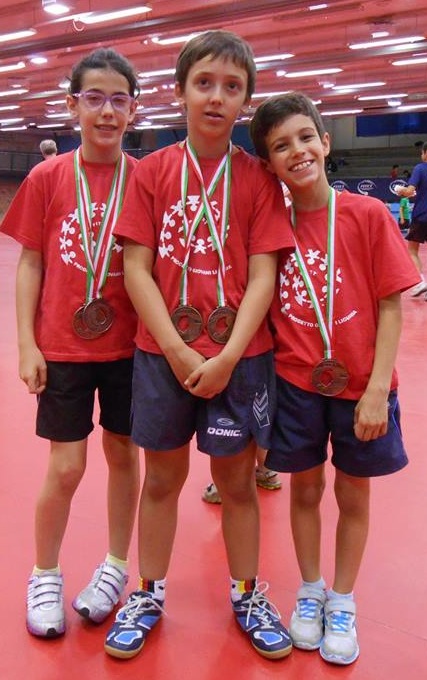 Ping Pong Kids, ottimo settimo posto per la Liguria