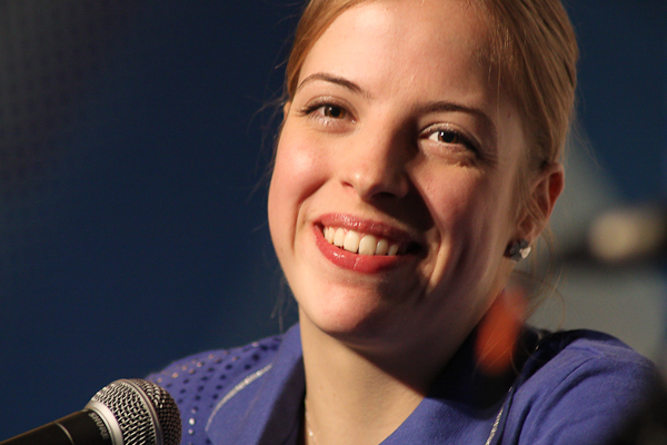 Carolina Kostner al Gaslini, inaugurato progetto multimediale per i bimbi