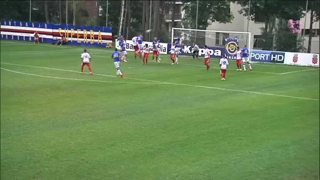 Ferrero ha lasciato Bardonecchia Allenamento pomeridiano per la Samp