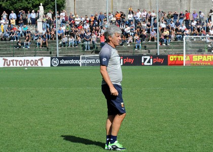 Genoa, allenamento con i tifosi e domenica c'è l'Espanyol