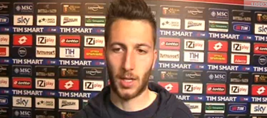 Genoa, tegola Bertolacci: lesione muscolare, un mese di stop 