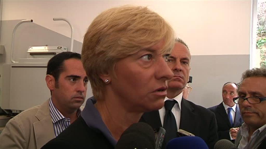 Il ministro Pinotti dopo la contestazione: 