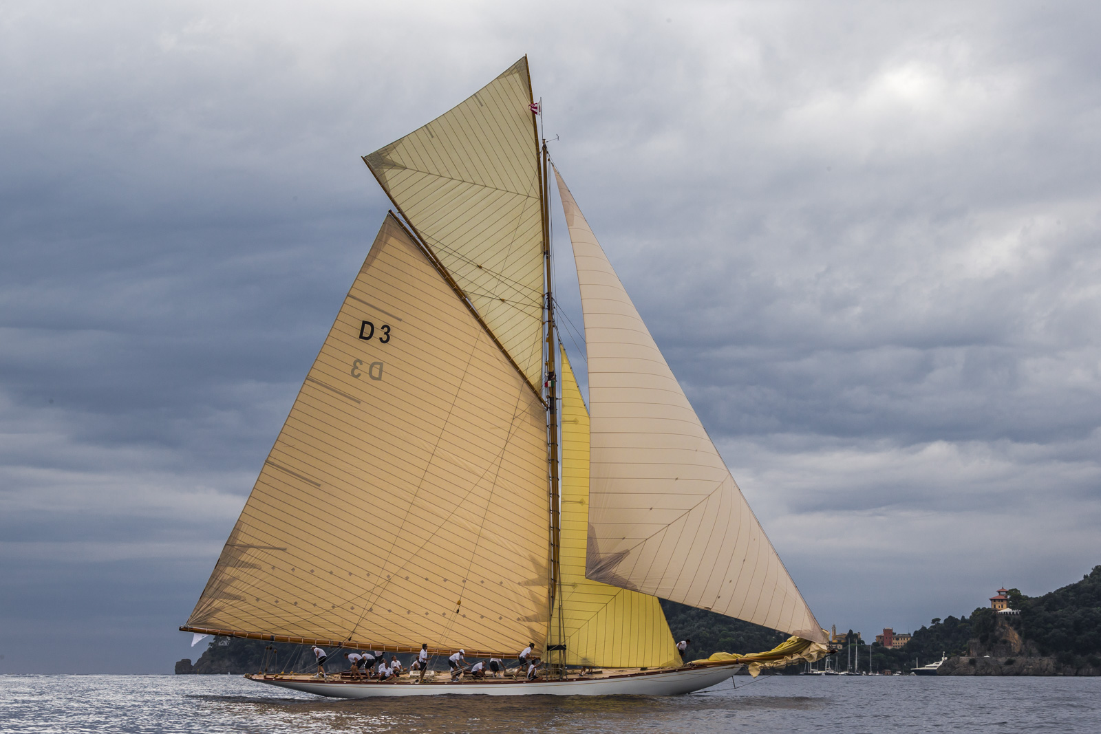 Vela. falsa partenza per le regate della Portofino Rolex Cup