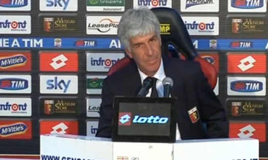 Genoa, Gasperini: 